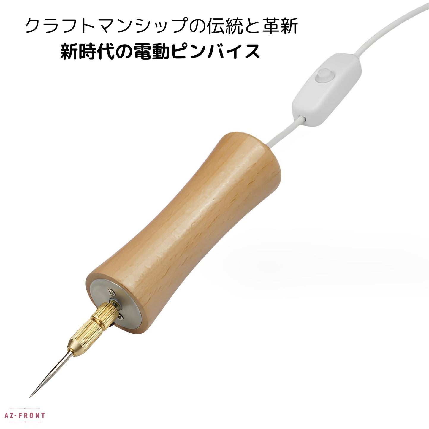 AZ-FRONT USB電動ピンバイス セット ミニドリル 研磨 彫刻 切削 DIYツールキット 各種ビット付き