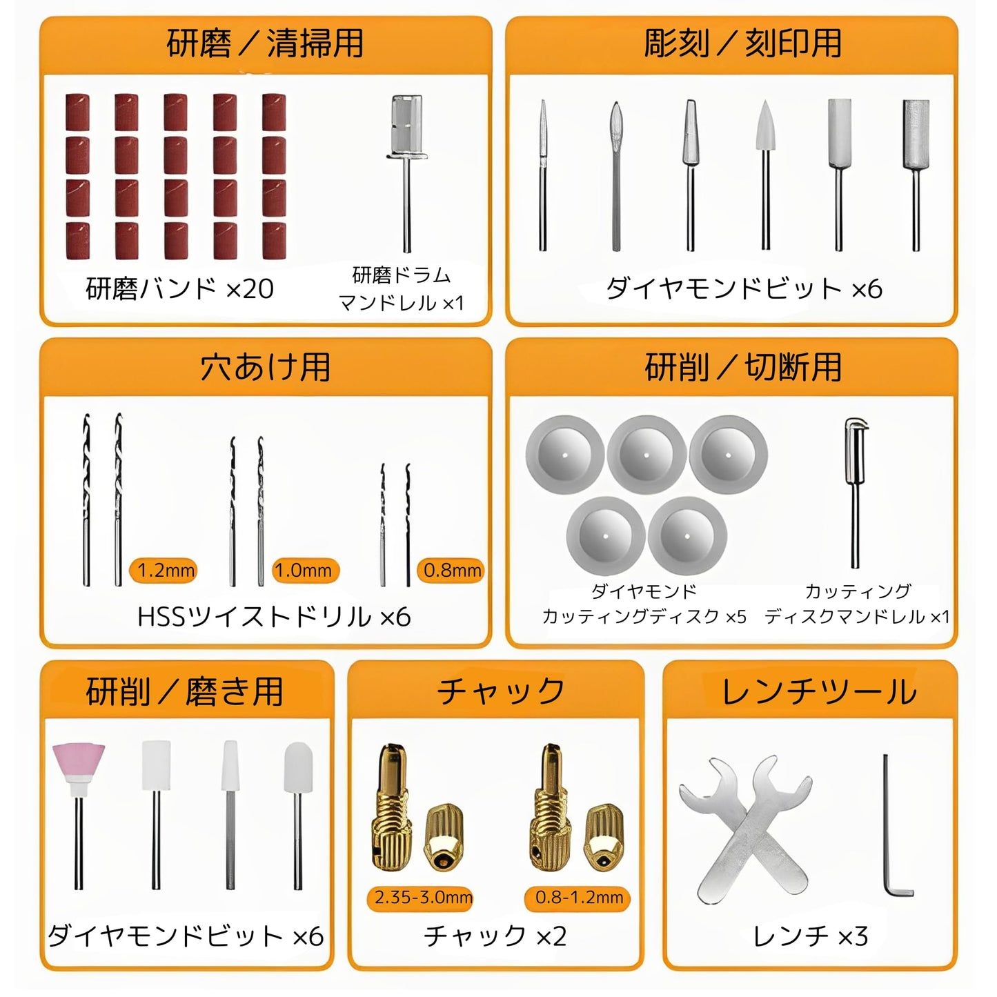 AZ-FRONT USB電動ピンバイス セット ミニドリル 研磨 彫刻 切削 DIYツールキット 各種ビット付き